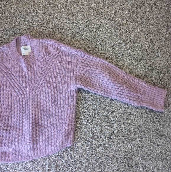 NEW Abercrombie & Fitch Super Soft Chunky Knit Pullover Sweater - Picture 4 of 11